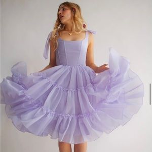 Wild Rose and Sparrow - Siena Dress - Lavender